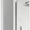 Crosswater Gallery Muurprofiel - 200cm - voor 8 - 10mm glas - mat zwart SW700811