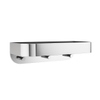 Crosswater ACCESSORY Douchemand Wandgemonteerd Zwarte Inzet - chroom SW928055