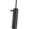 Duravit Starck T closetborstelgarnituur 8x11,8x43,5cm mat zwart SW297067 Duravit Starck T closetborstelgarnituur 8x11,8x43,5cm mat zwart SW297067