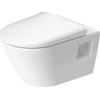 Duravit D-neo Wandcloset - diepspoel - rimless - 37x54x40cm - glans wit SW640550