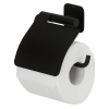 Tiger Colar Porte-papier toilette - avec couvercle - Noir SW877235