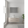 Bruynzeel Combo badmeubelset 120x45cm 2 wasbakken 4 lades met spiegelkast met softclose ceramic kasjmier grijs SW383585 Bruynzeel Combo badmeubelset 120x45cm 2 wasbakken 4 lades met spiegelkast met softclose ceramic kasjmier grijs SW383585