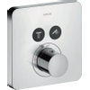 AXOR Showerselect garniture de finition thermostatique avec robinet d'arrêt pour 2 fonctions chrome GA86984