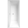 Villeroy & Boch COLLARO Baignoire sans tablier 170x75cm Chrome/Blanc SW354262 Villeroy & Boch COLLARO Baignoire sans tablier 170x75cm Chrome/Blanc SW354262