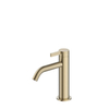 Hotbath Ace Wastafelmengkraan - laag - opbouw - zonder waste - PVD - geborsteld messing (goud) SW1117562