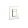 Grohe Skate cosmopolitan WC bedieningsplaat verticaal/horizontaal wit 0720003 Grohe Skate cosmopolitan WC bedieningsplaat verticaal/horizontaal wit 0720003