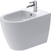 Duravit Me by starck bidet sur pied 370x400x600mm 1 trou de robinet trop-plein blanc 0300876