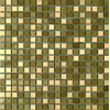 Dune Metalic Gold Mozaiektegel - 30.1x30.1cm - 8.0mm - Gold - per stuk SW1471188