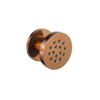 Fortifura Calvi douche latérale - 5cm - rond - 1 jet - PVD - cuivre brossé SW1108840
