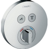 Hansgrohe ShowerSelect S corps d'encastrement pour mitigeur encastré avec 2 voies d'arrêt pour 2 fonctions de douche chrome 0451563