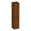 BRAUER Joy armoire de salle de bains - 160x35x35cm - 2 portes - sans poignées - ouvrant à gauche ou à droite - chêne lamelles brun SW1200987