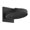 Hansgrohe Rainfinity douche de tête - 25cm - 1 jet - avec bras de douche - powderrain - noir mat SW1382770