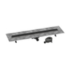 Hansgrohe RainDrain Go Douchegoot - 100cm - standaard/vlakke installatie - betegelbaar - mat zwart SW1590469