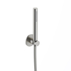 Hotbath Ace Ensemble de douchette - barre de douchette - support mural - 150cm - flexible de douche - Nickel brossé SW1118035