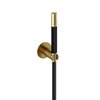 Hotbath Cobber handdouche met wandsteun en doucheslang 150cm geborsteld messing (goud) PVD SW230070 Hotbath Cobber handdouche met wandsteun en doucheslang 150cm geborsteld messing (goud) PVD SW230070