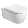 Plieger Kansas hangtoilet – Rimless – diepte 54,5 cm – met softclose zitting – mat wit SW702230