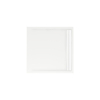 Xenz Easy Tray receveur de douche - 90x90x5cm - acrylique - sans cache-caniveau - blanc SW379219
