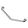 Haceka Kosmos Comfort Wall Barre d'appui de baignoire - 55cm - angle - chrome SW1245284