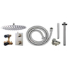 Wiesbaden Caral one-pack inbouwthermostaatset rond type 203 geborsteld RVS 30cm SW385007 Wiesbaden Caral one-pack inbouwthermostaatset rond type 203 geborsteld RVS 30cm SW385007
