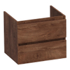 BRAUER Joy meuble sous-lavabo 60 2 tiroirs softclose - sans poignée - 1 découpe pour siphon - Forest Cacao SW1201157