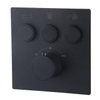 Wiesbaden Caral KLIK Mitigeur douche encastrable thermostatique 3 voies Noir mat SW385068 Wiesbaden Caral KLIK Mitigeur douche encastrable thermostatique 3 voies Noir mat SW385068