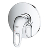 Grohe Eurostyle New Inbouwthermostaat - 1 knop - zonder omstel - open greep - chroom SW236941