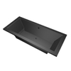 Xenz Society Baignoire duo - 200x90x53 - bonde Centrale - acrylique - ebony SW103379