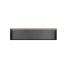 Hotbath &MORE Boîte encastrée ou niche encastrée - 30x120x10 - sans cadre + LED - Noir brossé PVD SW1246647