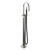 Hotbath Cobber Robinet de baignoire sur pied nickel brillant SW73791 Hotbath Cobber Robinet de baignoire sur pied nickel brillant SW73791