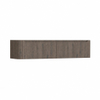 H&R Badmeubelen Juice Wastafelonderkast - 180x45x40cm - linkerhoek afgerond - 2 lades - geïntegreerde greep - Tucson oak SW1205722