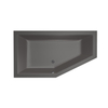 Xenz Society 160 ligbad - 160x90cm - met overloop - zonder afvoer - Hoekopstelling links - Acryl Antraciet Mat SW103344 Xenz Society 160 ligbad - 160x90cm - met overloop - zonder afvoer - Hoekopstelling links - Acryl Antraciet Mat SW103344
