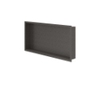 IVY Niche de salle de bains - 60x30x7.5cm - Métal brossé noir PVD SW1390181