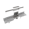 Easy drain M-line douchegoot 90cm complete set waterslot 50 mm rvs SW96793