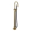 Hotbath Cobber Robinet de baignoire sur pied laiton brossé SW157886 Hotbath Cobber Robinet de baignoire sur pied laiton brossé SW157886