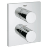 GROHE Grohtherm 3000 Cosmopolitan Partie de finition thermostatique rectangulaire chrome 0432507 GROHE Grohtherm 3000 Cosmopolitan Partie de finition thermostatique rectangulaire chrome 0432507