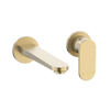 Crosswater Drift Wastafelkraan inclusief inbouwdeel - wand gemonteerd - inclusief inbouwdeel - gecoat messing geborsteld (goud) SW928210