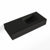 MONDIAZ LEX Opbouwwastafel 70x30x12cm 0 kraangaten wasbak rechts Solid Surface Urban mat SW476366 MONDIAZ LEX Opbouwwastafel 70x30x12cm 0 kraangaten wasbak rechts Solid Surface Urban mat SW476366