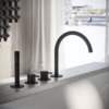 Hotbath Cobber Robinet de baignoire sur gorge Noir mat SW440643 Hotbath Cobber Robinet de baignoire sur gorge Noir mat SW440643