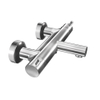 Xenz Duero Robinet de baignoire 27.1cm thermostatique avec inverseur chrome Brillant SW104706