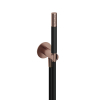 Hotbath Cobber M440 douchette à main barre avec support mural et sortie et flexible de douche 150cm cuivre brossé PVD SW230089