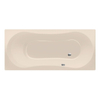 Xenz Dominica baignoire sans panneau 170x75cm avec pieds sans vidage Acrylique Crème mat SW102895 Xenz Dominica baignoire sans panneau 170x75cm avec pieds sans vidage Acrylique Crème mat SW102895
