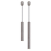 Looox Light collection hanglamp - 25&40cm - set van 2 - led - RVS geborsteld SW73179