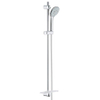 GROHE Euphoria 110 Champagne Glijstangset - 90cm - ronde handdouche - 3 straalsoorten - gladde doucheslang - met zeepschaal - chroom 0441967