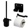 Haceka IXI Toiletset - 3-delig - Mat Zwart SW1177002