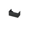 INK Wastafelonderkast - 80x45x37.6cm - 1 lade - push to open - met recht opdekfront - MDF lak - Antraciet mat SW439432