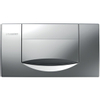 Geberit Jazzline 200F bedieningplaat - met frontbediening - voor toilet - 34x18.5cm - mat chroom GA75810