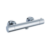 FortiFura Calvi thermostatische douchekraan opbouw glans Chroom SW377816 FortiFura Calvi thermostatische douchekraan opbouw glans Chroom SW377816