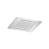 Hotbath Mate douche de tête - 50x50cm - carré - 2 jets - avec éclairage led - chromé SW1117696
