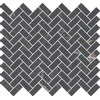 Royal plaza Chella tegelmat 27x28,8 visgr.1,8x4,2 zwart SW397287
