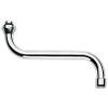 Grohe Draaibare S-uitloop - met straalregelaar - 3/4 inch - 150mm - chroom 0430455